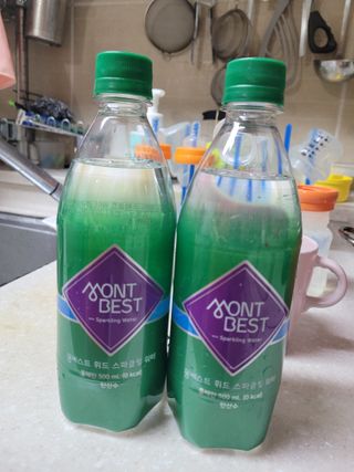 몽베스트 Montbest with Sparkling water Plain 20병 — 5점을 준 리뷰어가 2021년 11월 올린 사용 사진