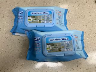 햅스 세균없는 주방 대형 2팩, HAPS sanitizer wipe — 5점을 준 리뷰어가 2022년 2월 올린 사용 사진