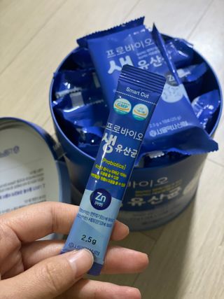 서울약사신협_프로바이오생유산균_2.5G x 100포 — 5점을 준 리뷰어가 2021년 1월 올린 사용 사진