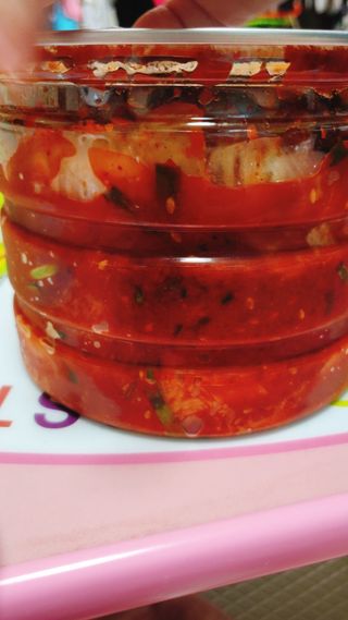 셰프애찬 알배기 겉절이 김치 1kg — 5점을 준 리뷰어가 2022년 9월 올린 사용 사진