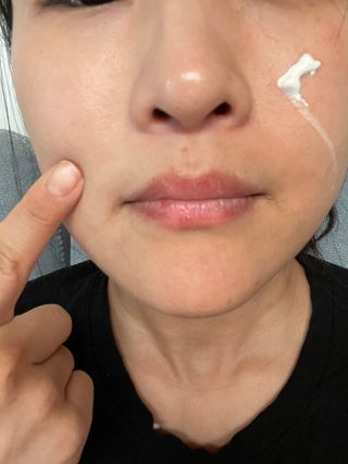 트리마이 3가지 기능을 동시에 느낄 수 있는 Color Control Change, 리커버리 3인1 펩트 CCC 크림 — 5점을 준 리뷰어가 2022년 11월 올린 사용 사진