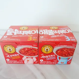 한성기업 무볼레 닭떡볶이+해물떡볶이 2종 세트 — 5점을 준 리뷰어가 2021년 9월 올린 사용 사진
