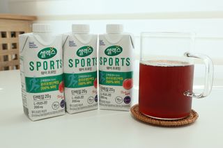 셀렉스스포츠 셀렉스 스포츠 웨이 프로틴 복숭아_ 330ml x 12팩 — 4점을 준 리뷰어가 2021년 8월 올린 사용 사진