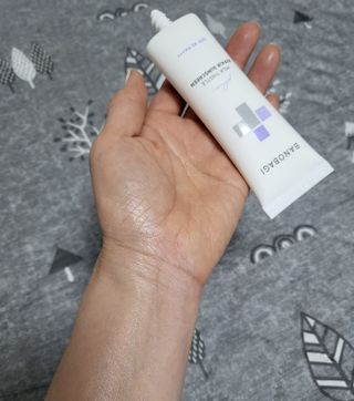바노바기 코스메틱 바노바기 밀크씨슬 리페어 시카 선스크린 플러스 50ml — 5점을 준 리뷰어가 2023년 3월 올린 사용 사진