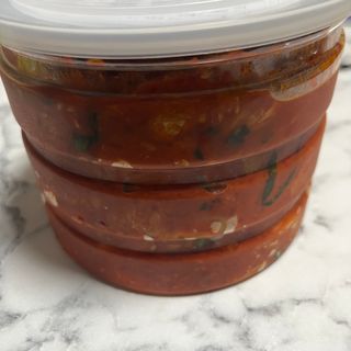 셰프애찬 알배기 겉절이 김치 1kg — 3점을 준 리뷰어가 2022년 11월 올린 사용 사진