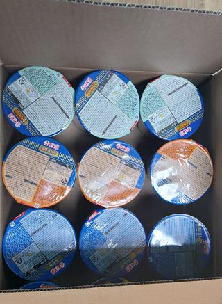 NISSIN 닛신 컵누들  4종 - 씨푸드오리지날, 씨푸드 스파이시, 씨푸드 커리, 씨푸드 XO소스 — 5점을 준 리뷰어가 2022년 11월 올린 사용 사진