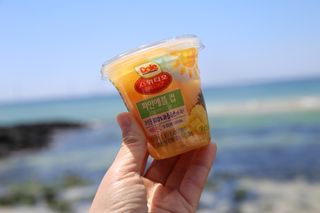 돌 MF[Dole] 파인애플컵/망고컵/복숭아컵 198g 6입X1박스 (맛 1가지 랜덤 발송) — 5점을 준 리뷰어가 2024년 5월 올린 사용 사진