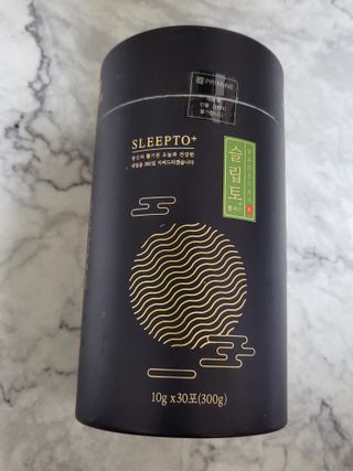 프리마인 자체 기업부설 연구소에서 찾아낸 건강한 수면의 비밀.  슬립토 플러스 30포 — 5점을 준 리뷰어가 2021년 9월 올린 사용 사진