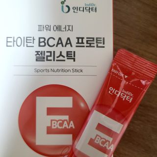 [인디닥터] 타이탄 BCAA 프로틴 젤리스틱 — 5점을 준 리뷰어가 2022년 5월 올린 사용 사진