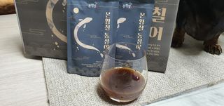 [비린내 완벽제거] 본황칠 통장어 국내산 장어즙 아르기닌 2800mg 장어즙효능 기력보강 — 5점을 준 리뷰어가 2022년 7월 올린 사용 사진