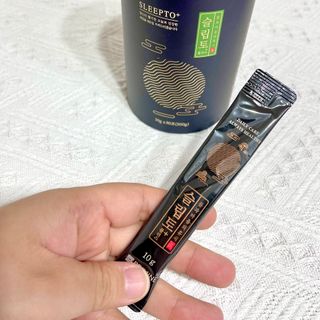 프리마인 자체 기업부설 연구소에서 찾아낸 건강한 수면의 비밀.  슬립토 플러스 30포 — 5점을 준 리뷰어가 2021년 11월 올린 사용 사진