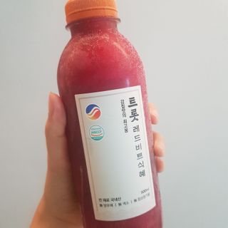 트롯전통식혜 트롯레드비트식혜 1리터 +500리터 — 4점을 준 리뷰어가 2021년 5월 올린 사용 사진