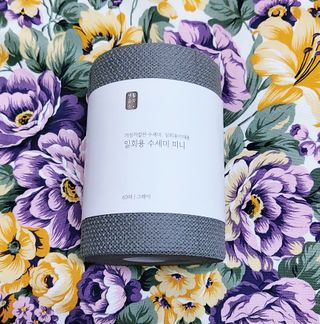 [생활공작소] 일회용 수세미 미니_그레이 60매 x 3입 — 5점을 준 리뷰어가 2021년 2월 올린 사용 사진