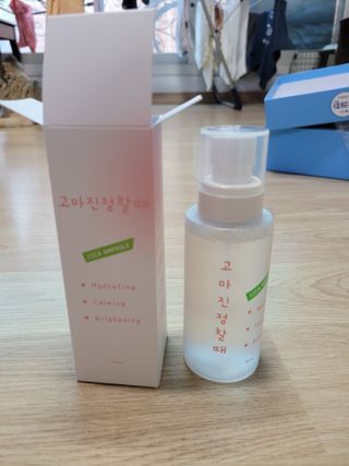 [시카앰플] 묘오한 고마진정할때 진정 스프레이 앰플 150ml — 5점을 준 리뷰어가 2021년 3월 올린 사용 사진