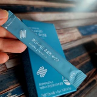 클린24시간 슬림앤유산균 1박스 (3.5g X 15포) — 5점을 준 리뷰어가 2022년 8월 올린 사용 사진