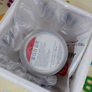 셰프애찬 알타리김치 총각김치 1kg — 5점을 준 리뷰어가 2022년 10월 올린 사용 사진