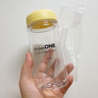 프로티원 단백질쉐이크 곡물맛 2주분 1통+보틀 — 5점을 준 리뷰어가 2021년 4월 올린 사용 사진