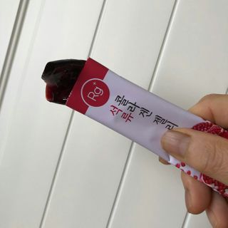 함초록 Rg+ 석류콜라겐젤리 — 5점을 준 리뷰어가 2021년 3월 올린 사용 사진