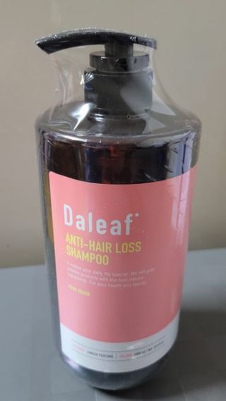 달리프 진저 베러 퍼퓸 탈모 완화 샴푸 1000ml 향 3종 — 5점을 준 리뷰어가 2021년 2월 올린 사용 사진