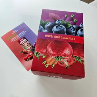 [롯데칠성] 야채듬뿍 더'진한 [롯데칠성] 야채는 이제 COLORFULL! 야채듬뿍  더 진한 레드 4개 +퍼플 4개 (총 8개) — 5점을 준 리뷰어가 2023년 6월 올린 사용 사진