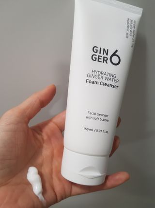 GINGER6 하이드레이팅 진저 워터 폼클렌징 — 4점을 준 리뷰어가 2021년 9월 올린 사용 사진