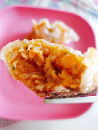 삼양냉동 [삼양] 얇은피불닭왕교자+얇은피까르보불닭왕교자 총4팩 — 5점을 준 리뷰어가 2021년 2월 올린 사용 사진