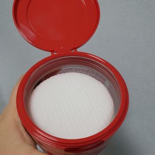 메디필 레드 락토 콜라겐 필링패드 — 5점을 준 리뷰어가 2021년 3월 올린 사용 사진