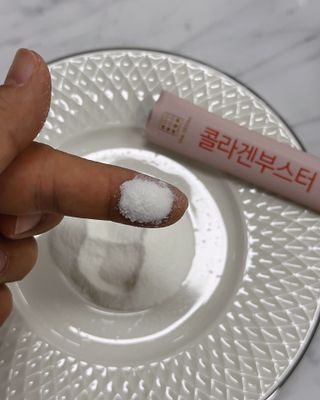 더리틀스 콜라겐부스터 — 5점을 준 리뷰어가 2022년 12월 올린 사용 사진
