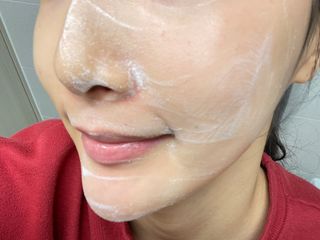 프리타임1 프리타임 파파야 엔자임 워시, 파우더 페이스 폼 클렌저 — 4.5점을 준 리뷰어가 2023년 3월 올린 사용 사진