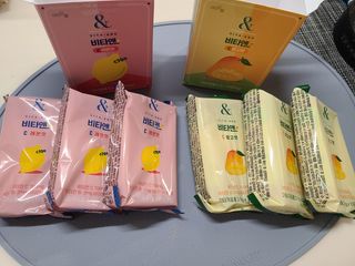 비타앤C 레몬맛, 망고맛 — 4점을 준 리뷰어가 2021년 4월 올린 사용 사진