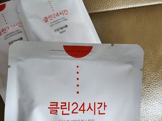 클린24시간 1BOX(5포) + 전용보틀(500ml) — 5점을 준 리뷰어가 2023년 2월 올린 사용 사진