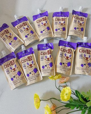 [몸엔용] 우리 아이 건강간식, 달콤한 녹용곤약젤리 디어팡 4종 — 5점을 준 리뷰어가 2022년 4월 올린 사용 사진