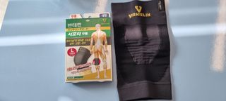 반테린서포터 무릎보호대 — 4점을 준 리뷰어가 2022년 1월 올린 사용 사진