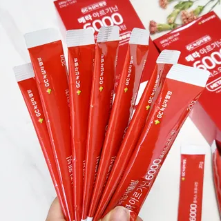 메타아르기닌 GC녹십자웰빙 메타 아르기닌 6000 플러스 오르니틴 — 4점을 준 리뷰어가 2022년 6월 올린 사용 사진