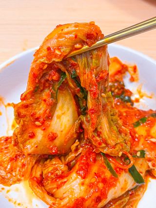셰프애찬 알배기 겉절이 김치 1kg — 5점을 준 리뷰어가 2022년 11월 올린 사용 사진