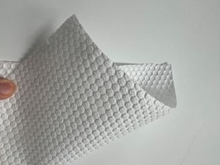 부직포나라 중금속유해물질ZERO 뜯어쓰는 주방 일회용수세미 60매 2매 — 5점을 준 리뷰어가 2022년 11월 올린 사용 사진