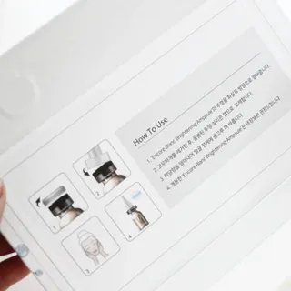 제이앤디바이오 앙코르 블랑 브라이트닝 앰플 — 5점을 준 리뷰어가 2022년 2월 올린 사용 사진