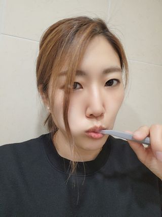 주식회사 클린디 [클린디]🌿민트향으로 상쾌하게, 단짝가글 + 맞춤 칫솔 + 치약 세트🦷 — 4점을 준 리뷰어가 2021년 12월 올린 사용 사진