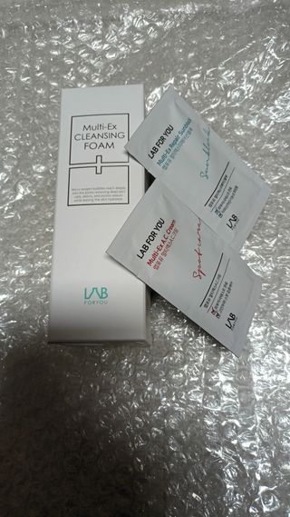 LAB FOR YOU 멀티엑스클렌징폼 — 5점을 준 리뷰어가 2022년 7월 올린 사용 사진
