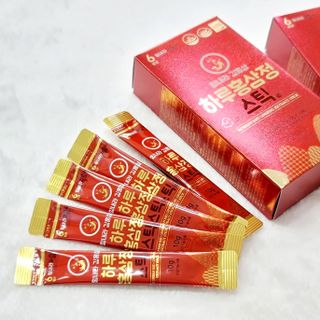 힘내라김홍삼 하루홍삼정스틱 10g x 30포 — 5점을 준 리뷰어가 2021년 4월 올린 사용 사진