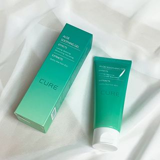 김정문알로에 큐어 큐어 맥시 알로에베라 겔 크림 — 3점을 준 리뷰어가 2021년 3월 올린 사용 사진