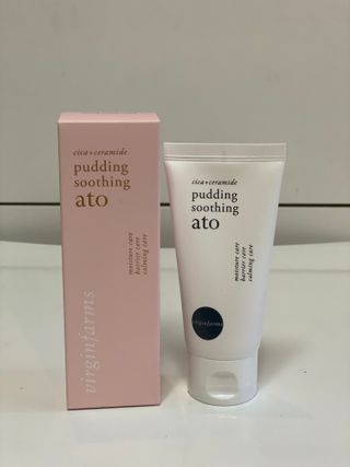 냉장고에 넣어요, 붉은 트러블 피부 다음날 진정되요 [버진팜스 푸딩수딩아토] — 5점을 준 리뷰어가 2021년 9월 올린 사용 사진
