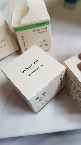 버블데이 배쓰밤 거품입욕제 버블바 6종 — 5점을 준 리뷰어가 2021년 8월 올린 사용 사진
