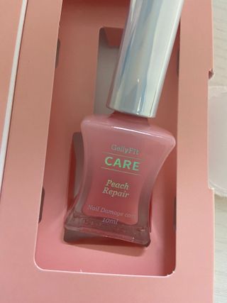젤리핏 피치리페어 10ml 피치 컬러영양제 효과있는 손톱강화제 — 5점을 준 리뷰어가 2022년 7월 올린 사용 사진