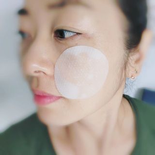 산다화 비타민씨 화이트닝 토너 패드 — 5점을 준 리뷰어가 2023년 9월 올린 사용 사진