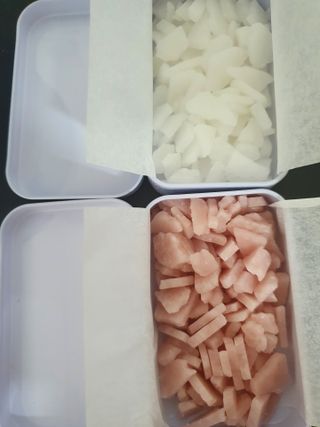 [아이스칩스] 무설탕 비건 자일리톨 캔디 7종 2개기준 — 5점을 준 리뷰어가 2021년 6월 올린 사용 사진