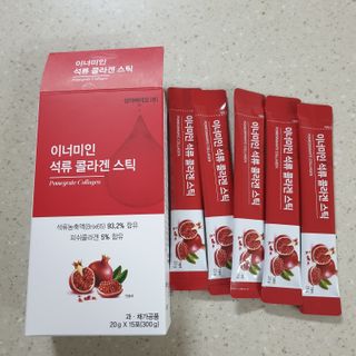 이너미인 석류 콜라겐 스틱 — 5점을 준 리뷰어가 2021년 1월 올린 사용 사진