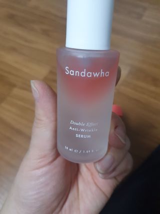 산다화 더블 이펙트 안티 링클 세럼 50ml — 5점을 준 리뷰어가 2023년 1월 올린 사용 사진