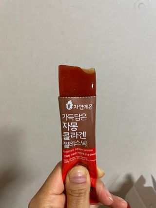 자연에온 가득담은 자몽 콜라겐 젤리스틱 2BOX — 5점을 준 리뷰어가 2020년 12월 올린 사용 사진