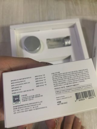 [유니자르] COSDIY  샘플 키트 + 엘라스틴 저분자 콜라겐 파우더 — 리뷰어가 2021년 11월 올린 사용 사진
